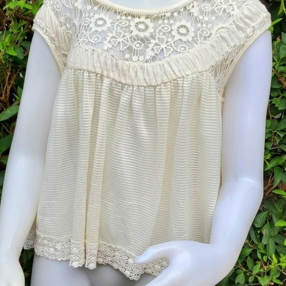 Free People Lace babydoll‎ top S/P - Picture 3 of 9
